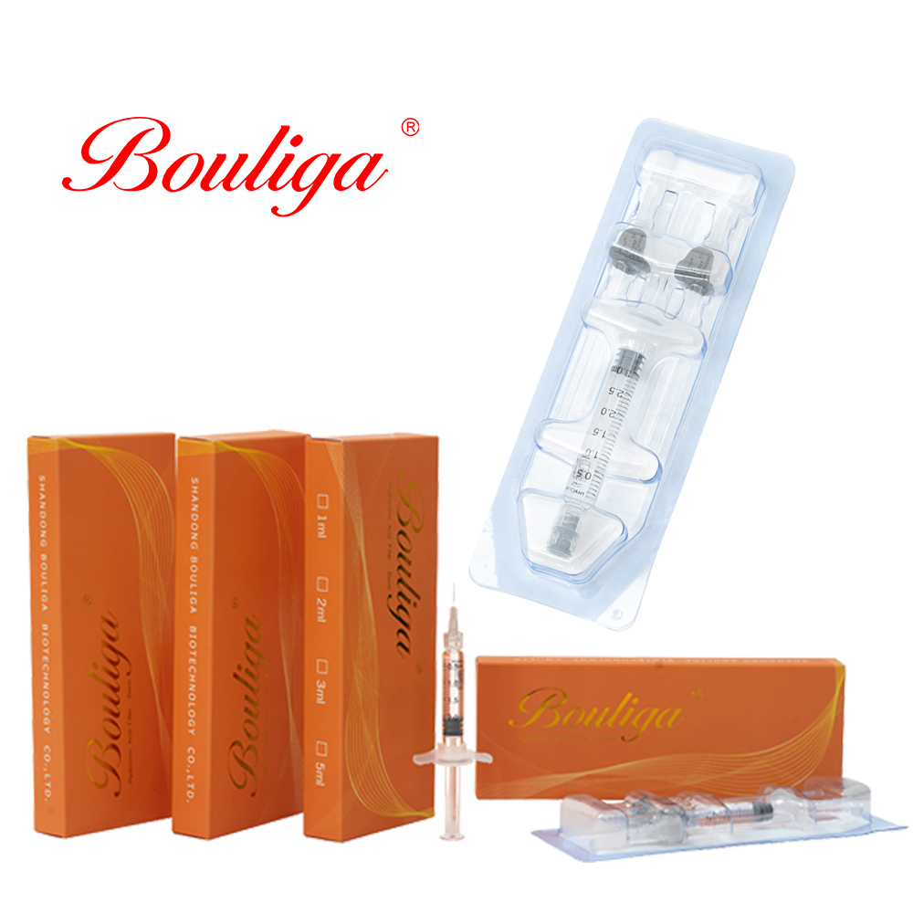 2 ml injecteerbare lipvergrotende fillers hyaluronzuurgel