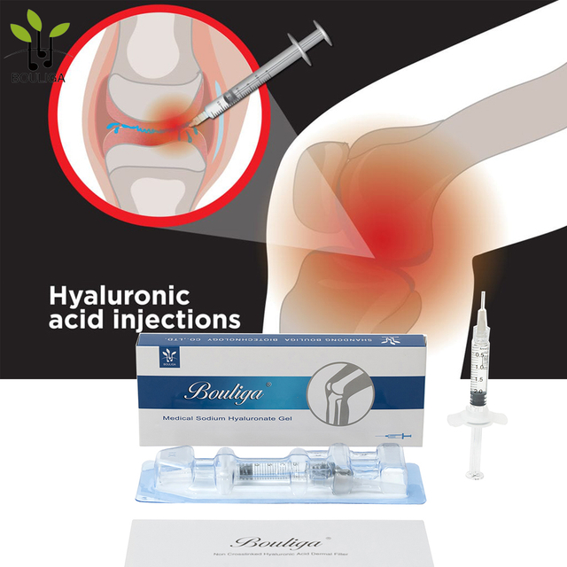 Bouliga Non Cross Linked HA 90 mg / 3 ml hoge concentratie knievuller 